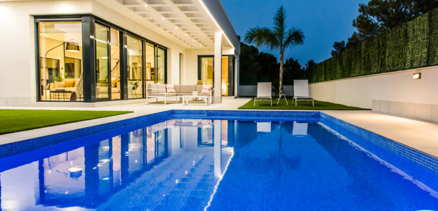 Modern new-build villa Sierra Cortina, Finestrat